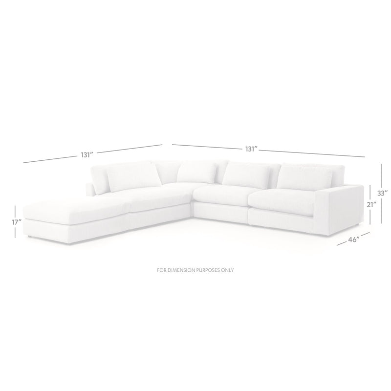 media image for bloor 4 piece sectional with ottoman by bd studio 3 251