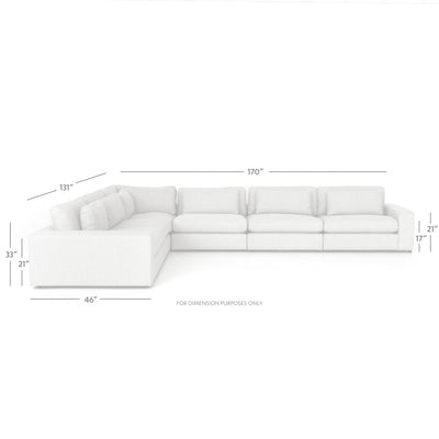 product image for Bloor 6 Pc Sectional In Essence Natural 72