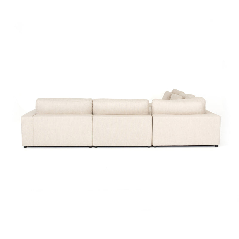 media image for Bloor 5 Pc Sectional Ottoman In Essence Natural 261