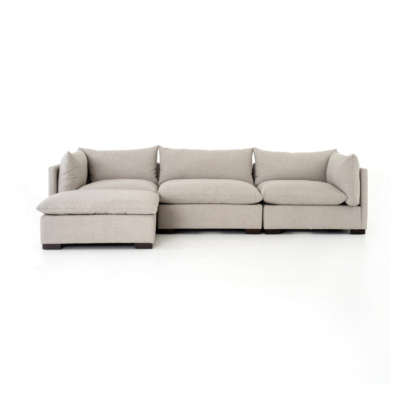 media image for Westwood 3 Pc Sectional Ottoman In Bennett Moon 287