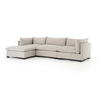 product image for Westwood 3 Pc Sectional Ottoman In Bennett Moon 74