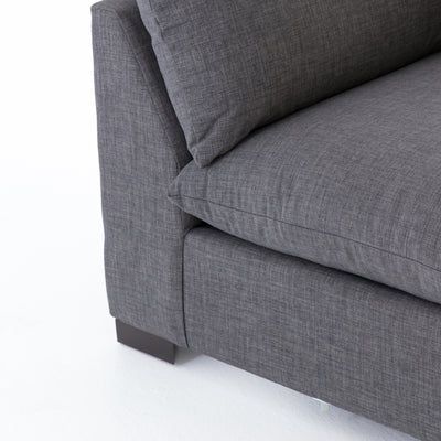 product image for Westwood 4 Pc Sectional Ottoman In Bennett Charcoal 66