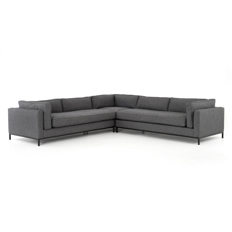 media image for Grammercy 3 Pc Sectional In Bennett Charcoal 252