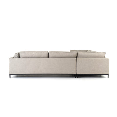 product image for Grammercy 3 Pc Sectional In Bennett Moon 26