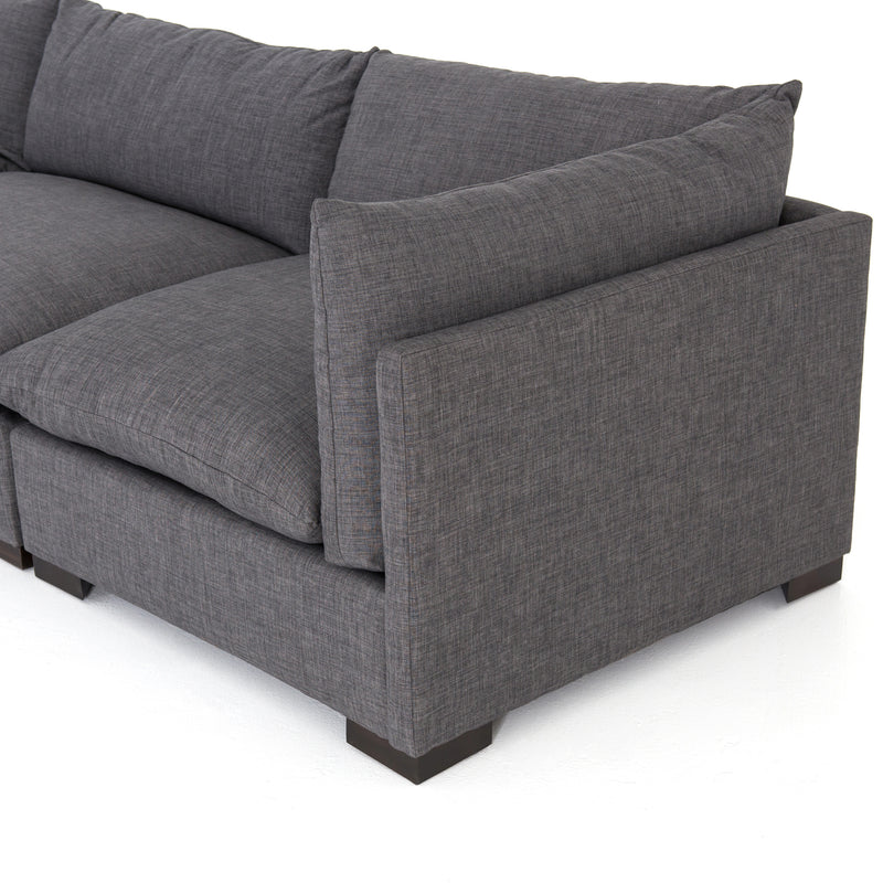 media image for Westwood 3 Pc Sectional In Bennett Charcoal 20