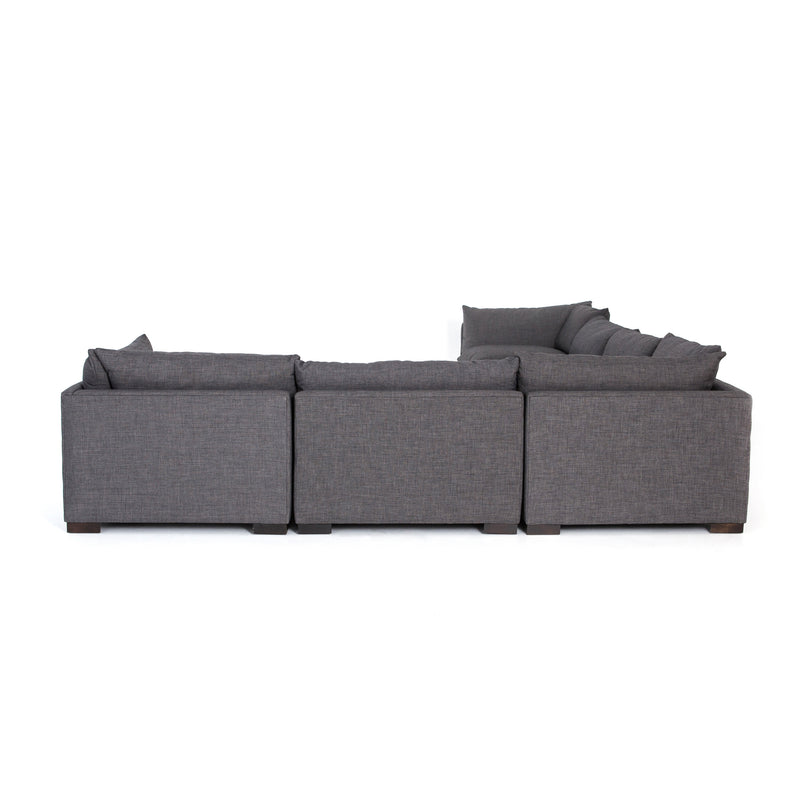 media image for Westwood 6 Pc Sectional In Bennett Charcoal 261