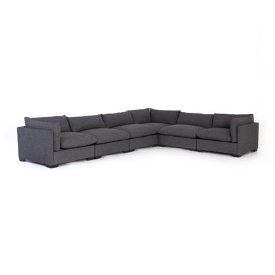 product image for Westwood 6 Pc Sectional In Bennett Charcoal 46