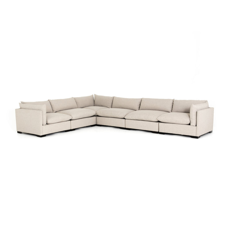 media image for Westwood 6 Pc Sectional In Bennett Moon 239