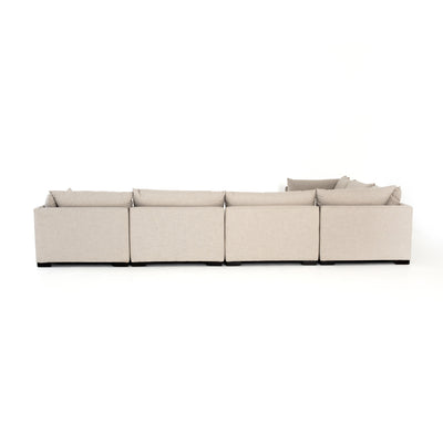 product image for Westwood 6 Pc Sectional Ottoman In Bennett Moon 72