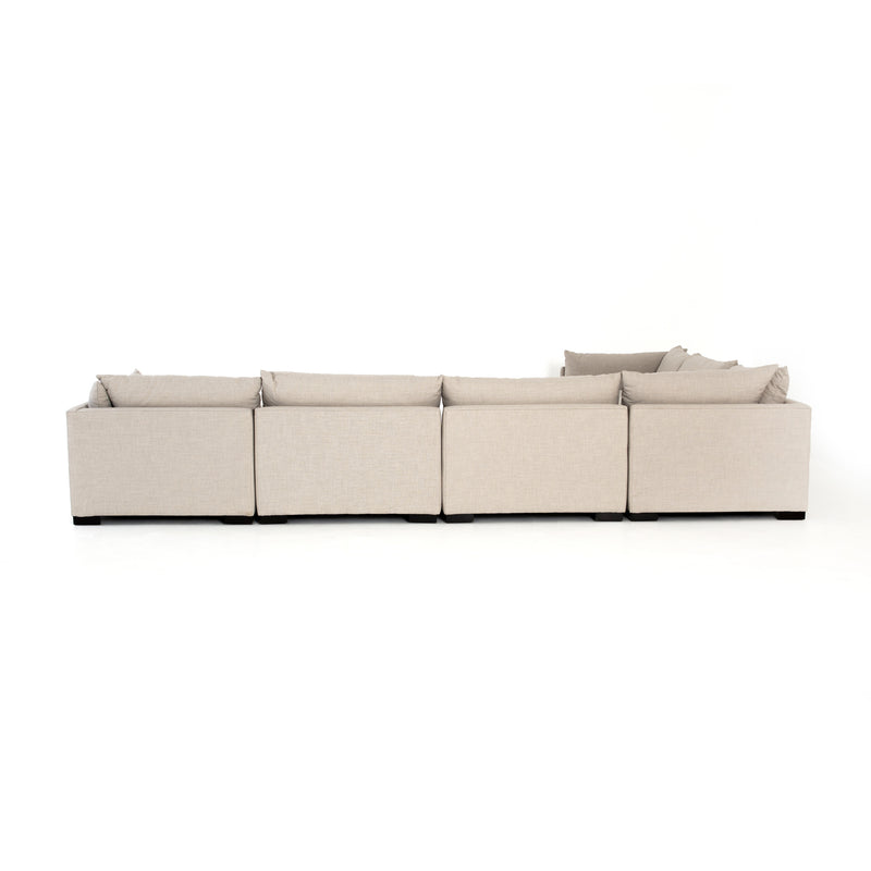 media image for Westwood 6 Pc Sectional Ottoman In Bennett Moon 227