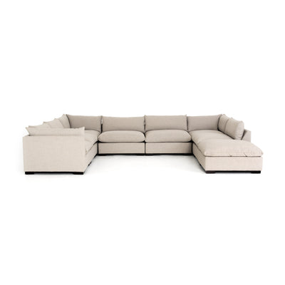 product image for Westwood 7 Pc Sectional Ottoman In Bennett Moon 29