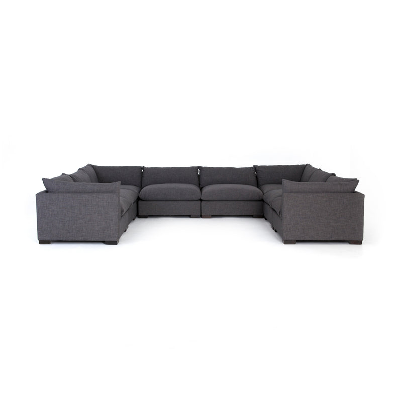 media image for Westwood 8 Pc Sectional In Bennett Charcoal 231