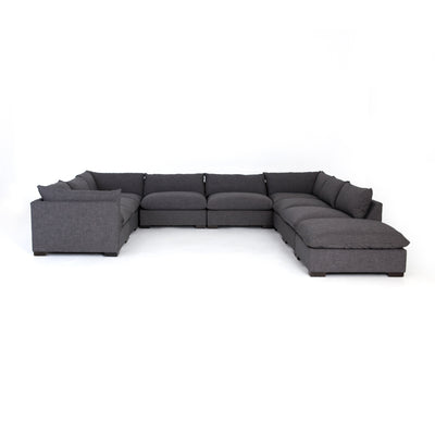 product image of Westwood 8 Pc Sectional Ottoman In Bennett Charcoal 50