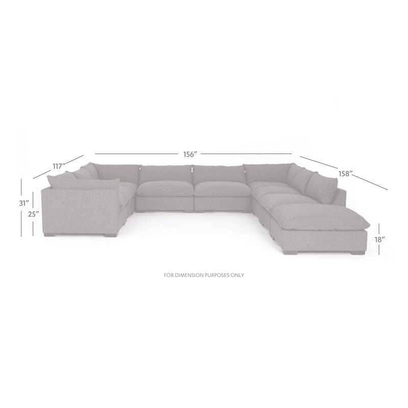 media image for Westwood 8 Pc Sectional Ottoman In Bennett Moon 281