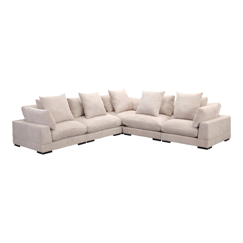 media image for tumble classic l modular sectional charcoal by bd la mhc ub 1014 25 15 267