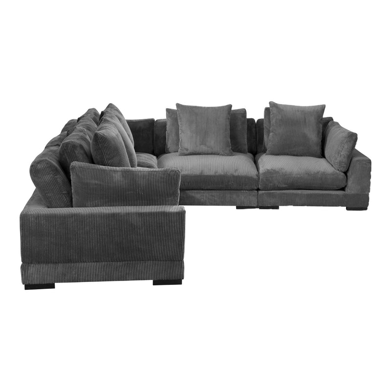 media image for Tumble Classic L Modular Sectional Charcoal 2 253