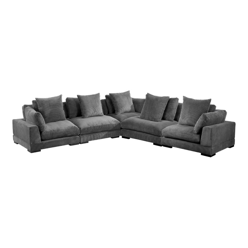 media image for Tumble Classic L Modular Sectional Charcoal 1 297