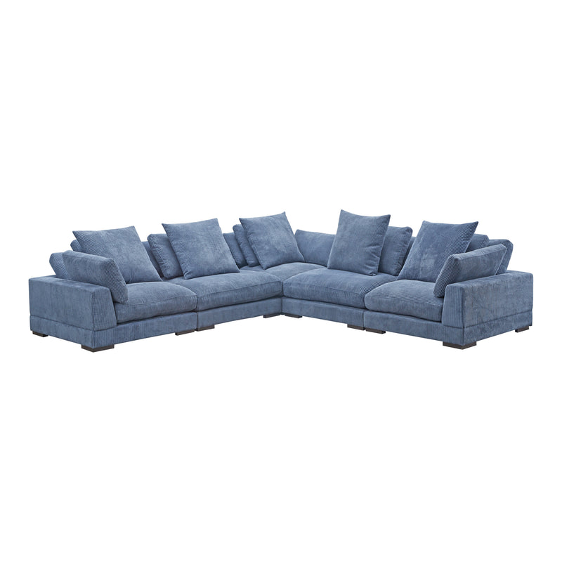 media image for tumble classic l modular sectional charcoal by bd la mhc ub 1014 25 10 227