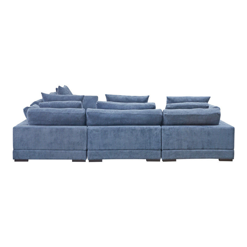 media image for tumble classic l modular sectional charcoal by bd la mhc ub 1014 25 8 229
