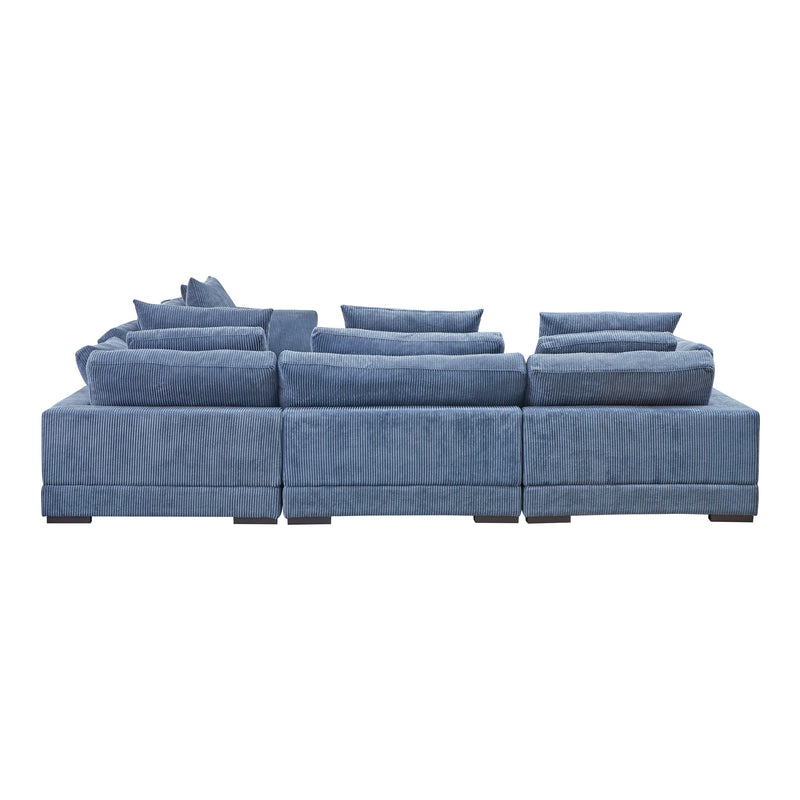 media image for tumble classic l modular sectional charcoal by bd la mhc ub 1014 25 8 225