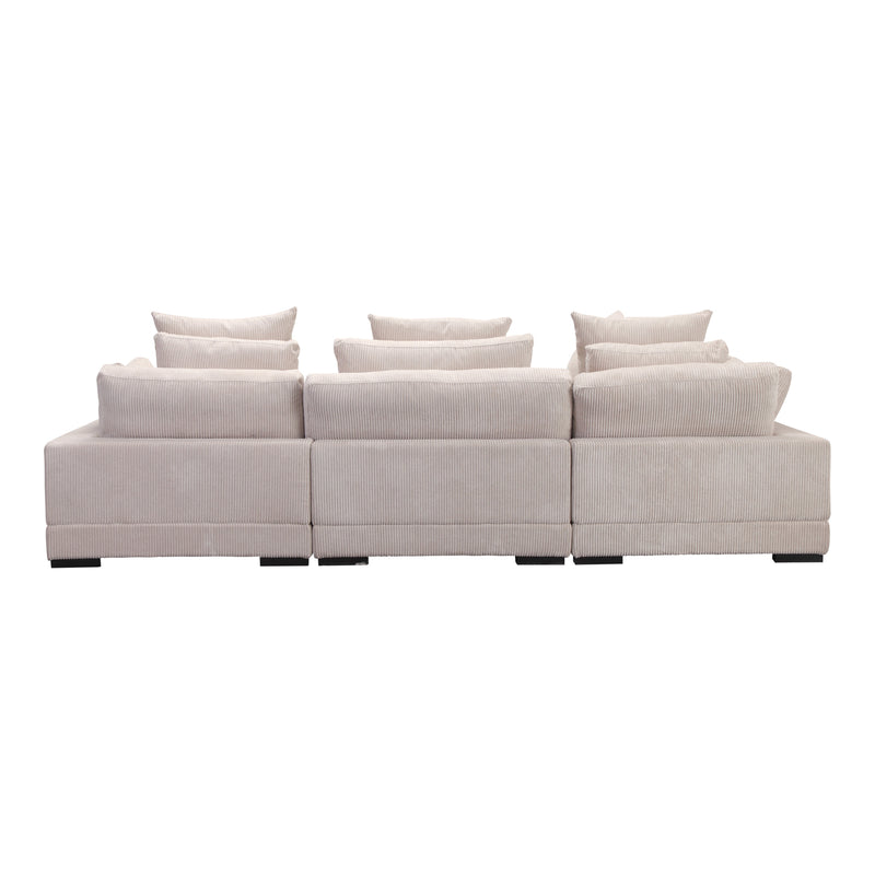 media image for tumble dream modular sectional charcoal by bd la mhc ub 1015 25 15 292