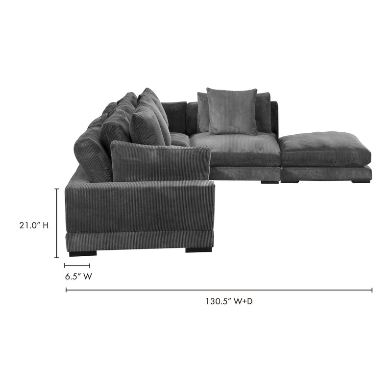 media image for Tumble Dream Modular Sectional Charcoal 4 224