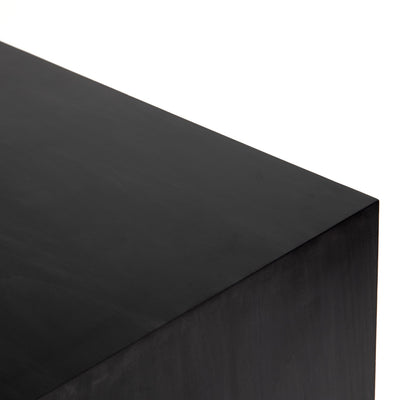 product image for Trey Desk System In Black Wash Poplar 96