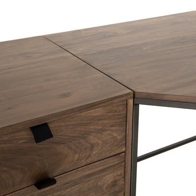 product image for Trey Desk System With Filing Credenza 67