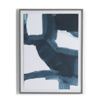 product image of Blue Course Ii Wall Art By Gold Rush Art Co 526