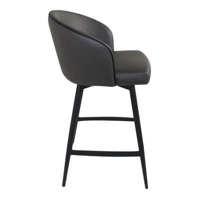 product image for Webber Swivel Counter Stool Charcoal 3 48
