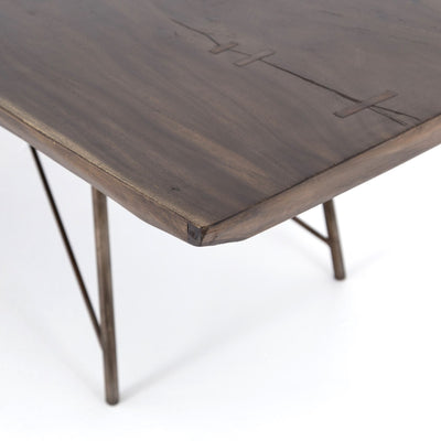 product image for rocky dining table in smoked saman 5 33