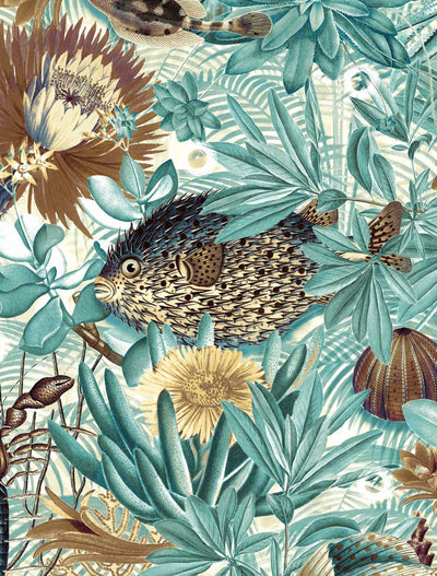 product image for Underwater Jungle No. 1 Wallpaper by KEK Amsterdam 24