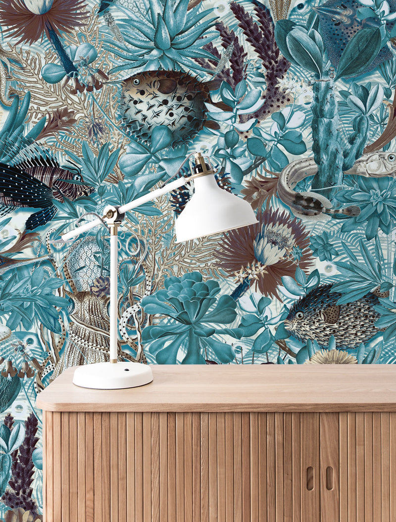 media image for Underwater Jungle No. 2 Wallpaper by KEK Amsterdam 225