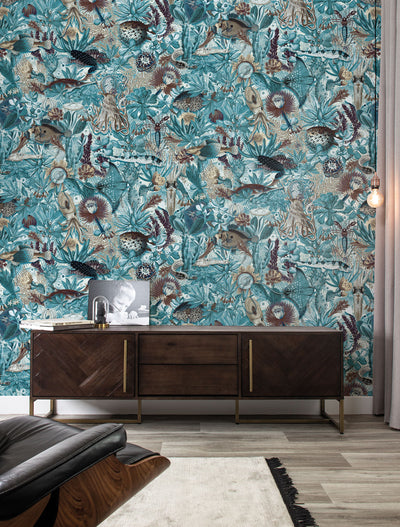 product image for Underwater Jungle No. 2 Wallpaper by KEK Amsterdam 3