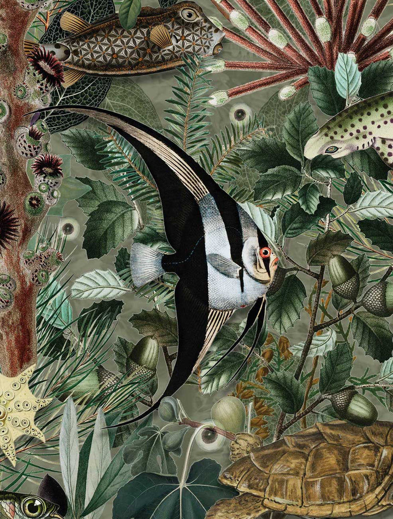 media image for Underwater Jungle No. 3 Wallpaper by KEK Amsterdam 216