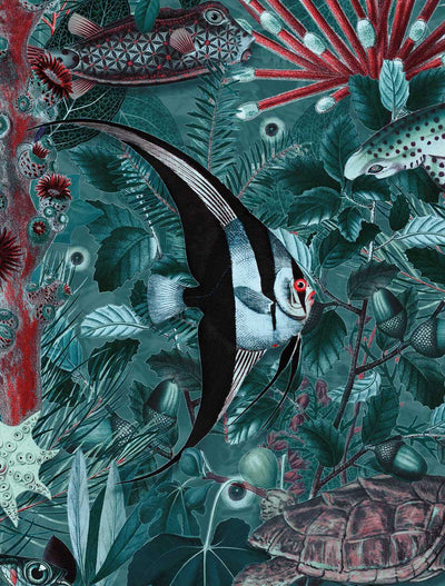 product image for Underwater Jungle No. 4 Wallpaper by KEK Amsterdam 75