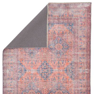 product image for boh06 menowin medallion blue orange area rug design by jaipur 3 68
