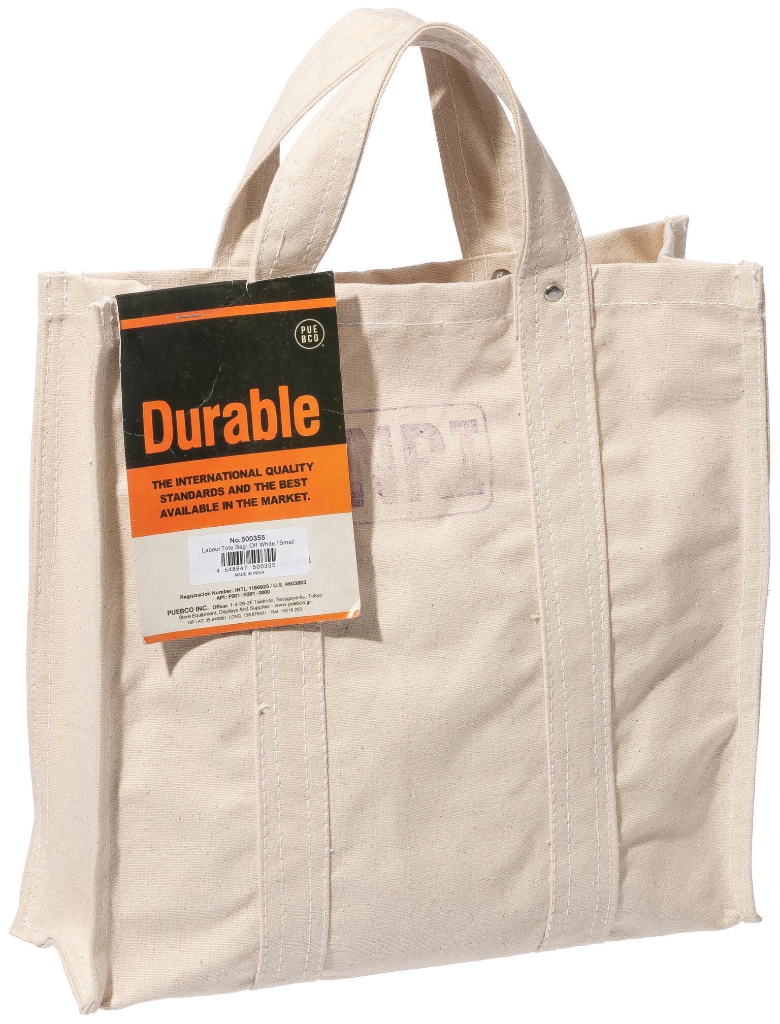 Shop Labour Tote Bag Small Off-White | Burke Decor