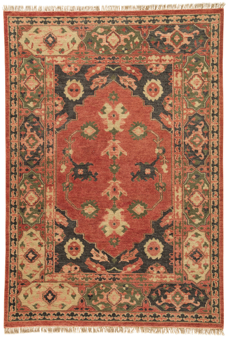 media image for Azra Floral Rug in Phantom & Muted Clay design by Artemis for Jaipur design by Jaipur Living 259