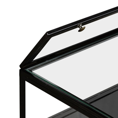 product image for shadow box coffee table in dark metal 4 58