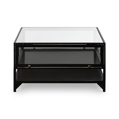 product image for shadow box coffee table in dark metal 2 27