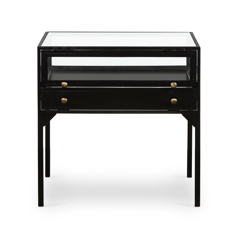 media image for orso shadow box end table in black design by bd studio 10 290