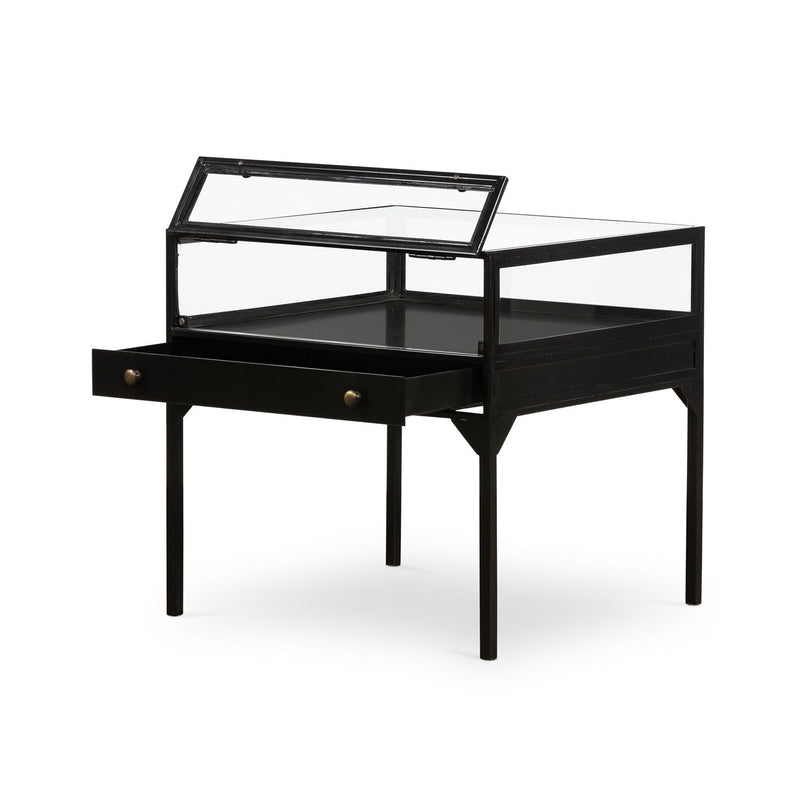 media image for orso shadow box end table in black design by bd studio 9 273