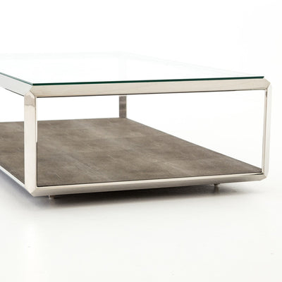 product image for shagreen shadow box coffee table new by bd studio vben 016a 14 78