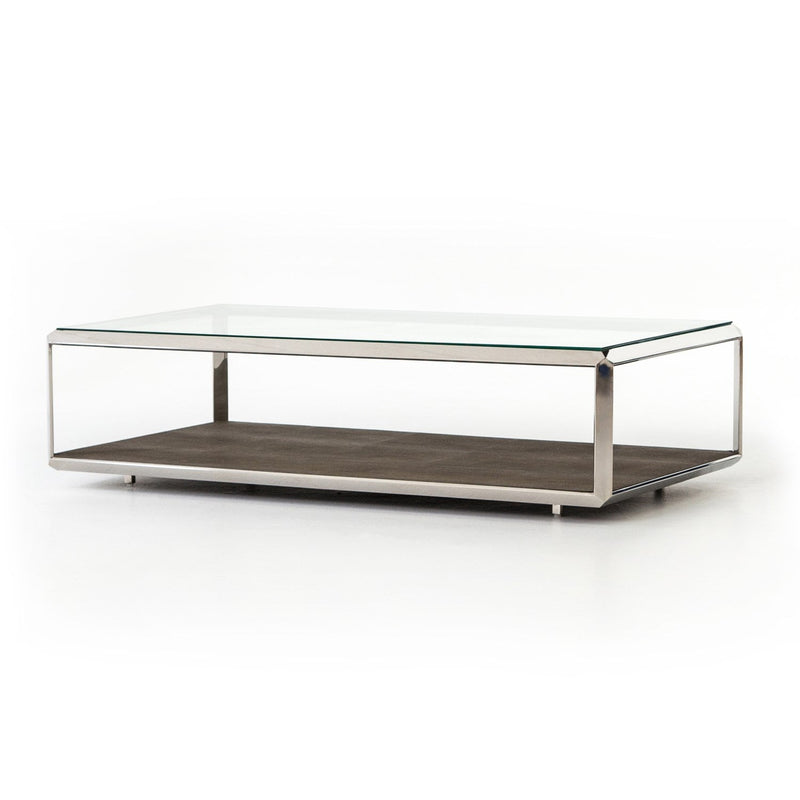 media image for shagreen shadow box coffee table new by bd studio vben 016a 2 227