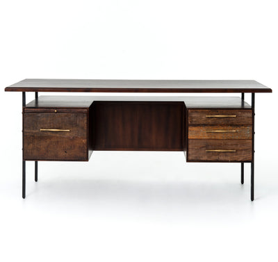 product image of Lauren Desk In Natural Peroba 591