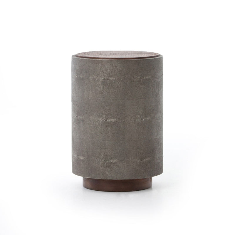 media image for crosby side table in charcoal shagreen 1 240
