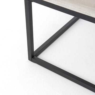 product image for maximus square coffee table in natural concrete 3 32