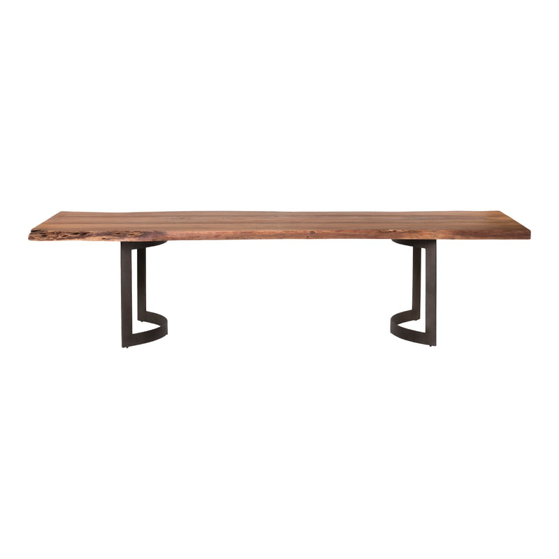 media image for Bent Dining Table Large Smoked 4 276