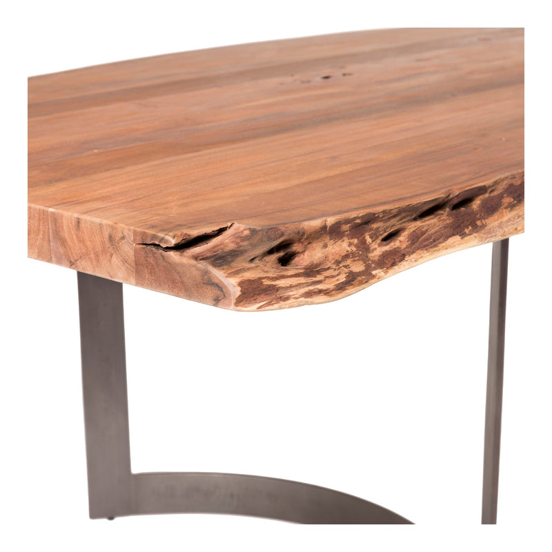 media image for Bent Dining Table Large Smoked 6 293